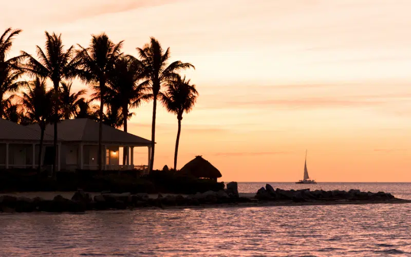 Enjoying the Sunsets of Key West, Florida
