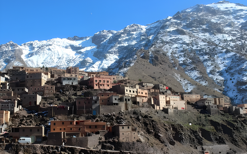 Aït Ougharda Village in the Atlas